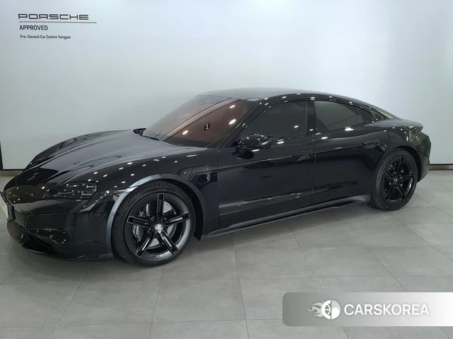 Porsche Taycan 2025 Черный из Кореи