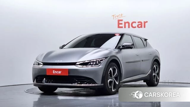 Kia EV6 2022 Серебристо-серый из Кореи