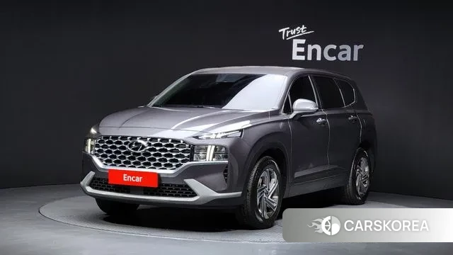 Hyundai The New Santa Fe 2021 Серый из Кореи