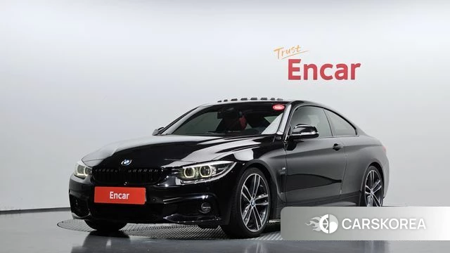 BMW 4 Series (F32) 2018 Черный из Кореи