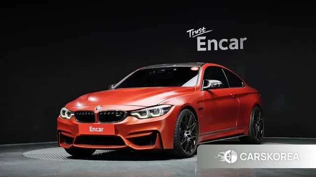 BMW M4 (F82) 2020 Оранжевый из Кореи