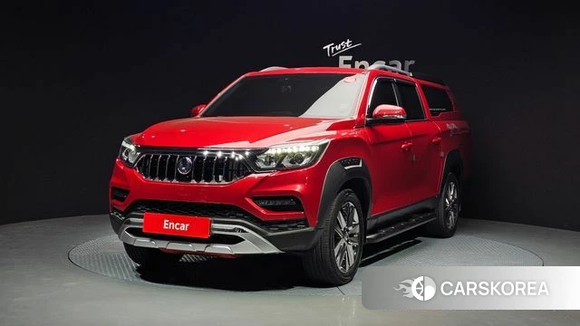 Ssangyong Rexton Sports Cannes 2020 Красный из Кореи