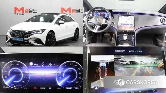 Mercedes-Benz EQE V295 2023 Белый из Кореи