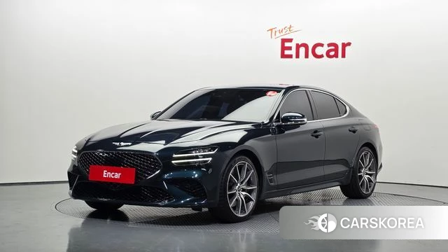 Genesis The New G70 2021 Синий из Кореи