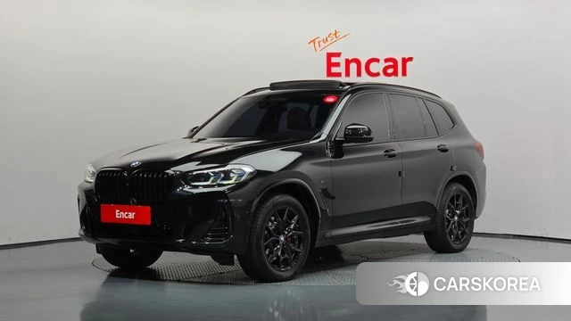 BMW X3 (G01) 2024 Черный из Кореи