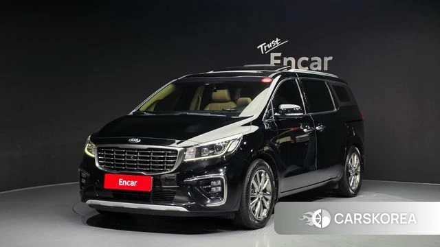 Kia The New Carnival 2019 Черный из Кореи