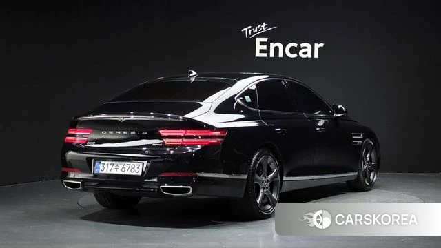 Genesis G80 (RG3) 2022 Черный из Кореи