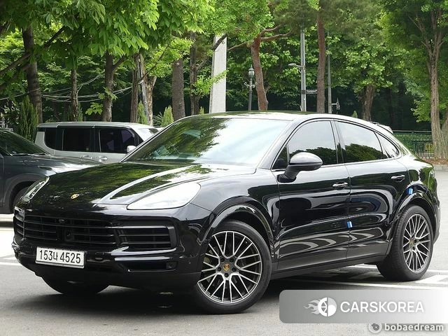 Porsche Cayenne (PO536) 2021 Черный из Кореи