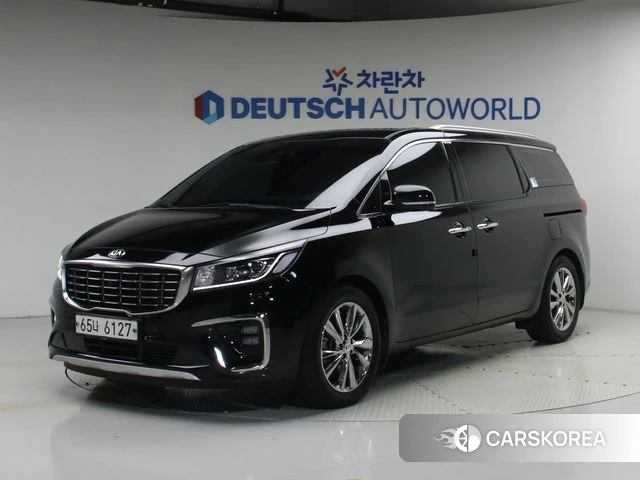 Kia The New Carnival 2018 Черный из Кореи