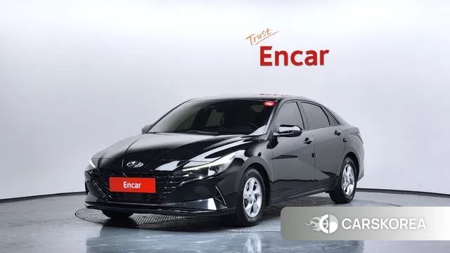 Hyundai Avante (CN7) 2020 Черный из Кореи