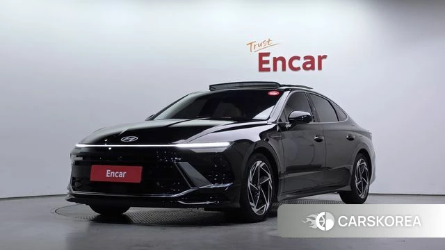 Hyundai Sonata D Edge (DN8) 2024 Черный из Кореи