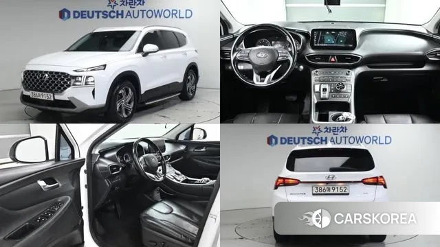Hyundai The New Santa Fe 2021 Белый из Кореи