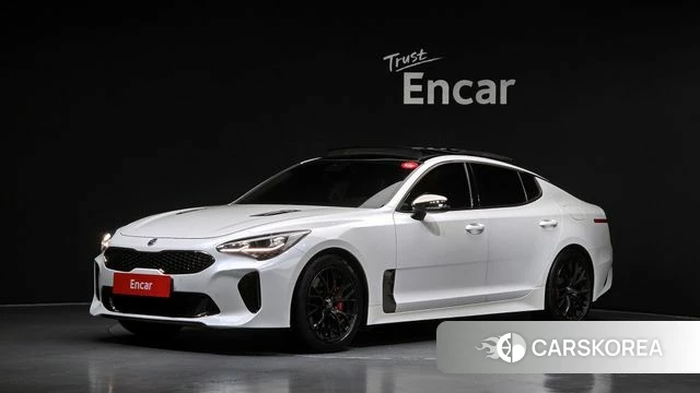 Kia Stinger 2018 Белый из Кореи