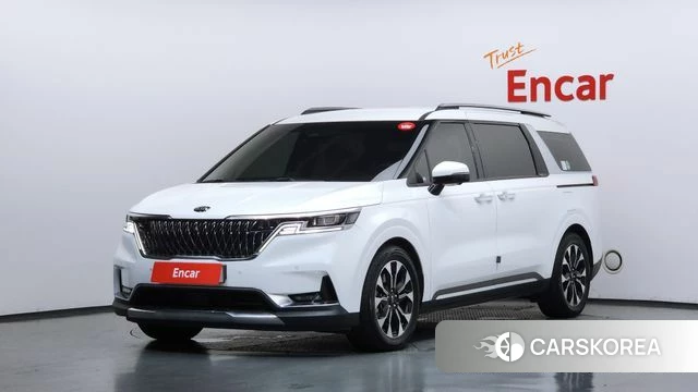 Kia Carnival 4th generation 2021 Белый из Кореи