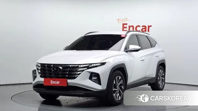 Hyundai Tucson (NX4) 2021 Белый из Кореи