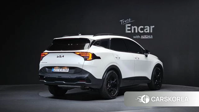 Kia The New Sportage 5th Generation Hybrid 2025 Белый из Кореи
