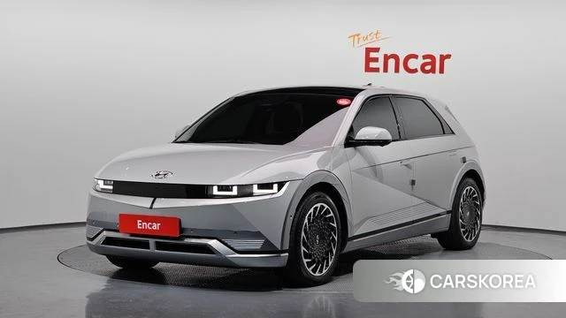 Hyundai Ionic 5 2022 Серебристо-серый из Кореи