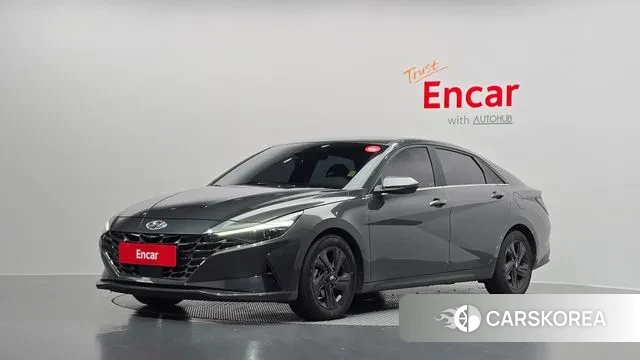 Hyundai Avante (CN7) 2021 Серый из Кореи