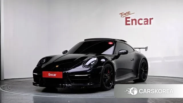 Porsche 911(992) 2022 Черный из Кореи