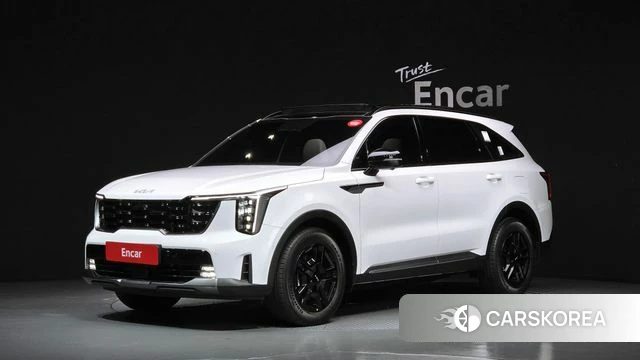 Kia The New Sorento 4th Generation 2024 Белый из Кореи