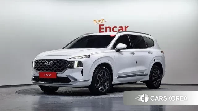 Hyundai The New Santa Fe 2021 Белый из Кореи
