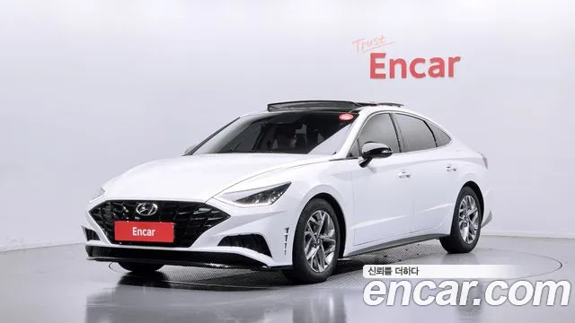 Hyundai Sonata (DN8) 2020 Белый из Кореи