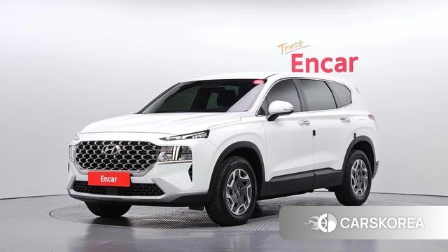 Hyundai The New Santa Fe 2022 Белый из Кореи