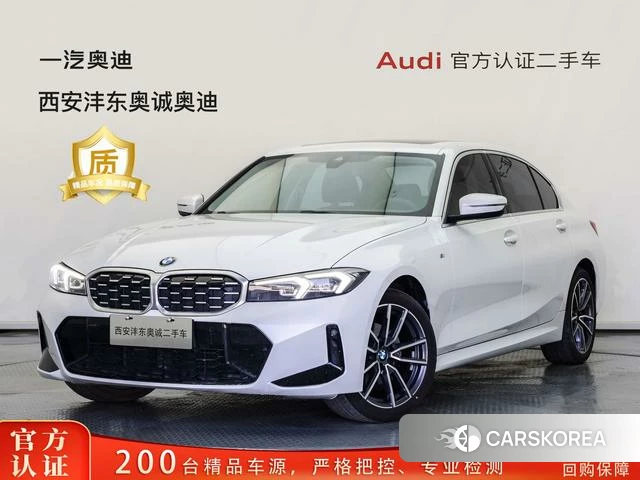 BMW 3 series 2023 Белый из Китая