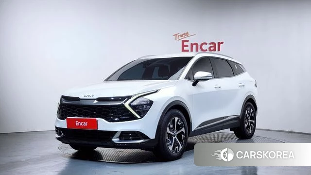 Kia Sportage 5th Generation Hybrid 2023 Белый из Кореи