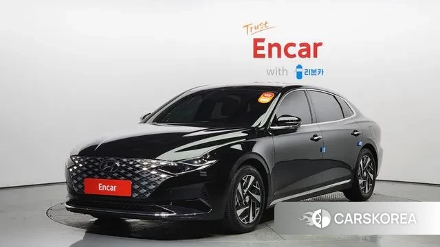 Hyundai The New Grandeur IG Hybrid 2021 Черный из Кореи