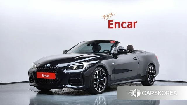 BMW 4 Series (G22) 2024 Черный из Кореи