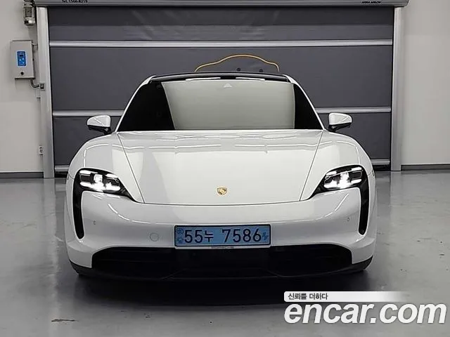 Porsche Taycan 2021 Белый из Кореи