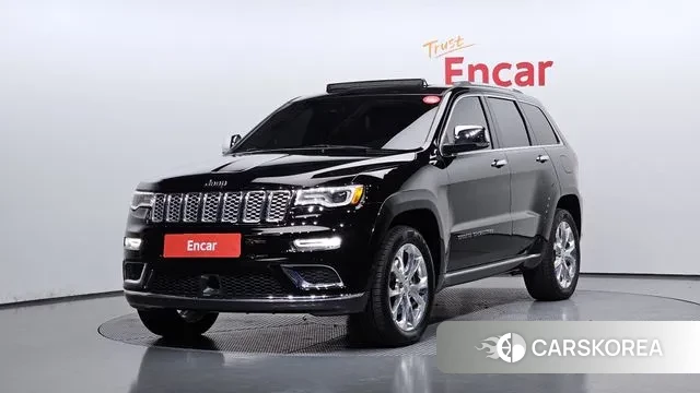 Jeep Grand Cherokee 2021 Черный из Кореи