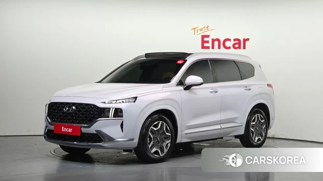 Hyundai The New Santa Fe 2021 Белый из Кореи