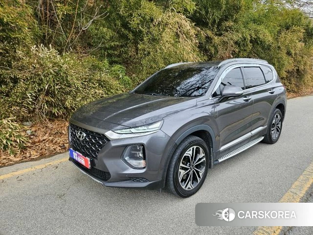 Hyundai Santa Fe TM 2019 Серый из Кореи