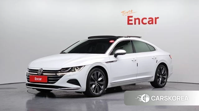 Volkswagen Arteon 2022 Белый из Кореи