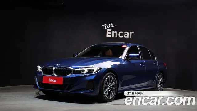 BMW 3 Series (G20) 2023 Синий из Кореи