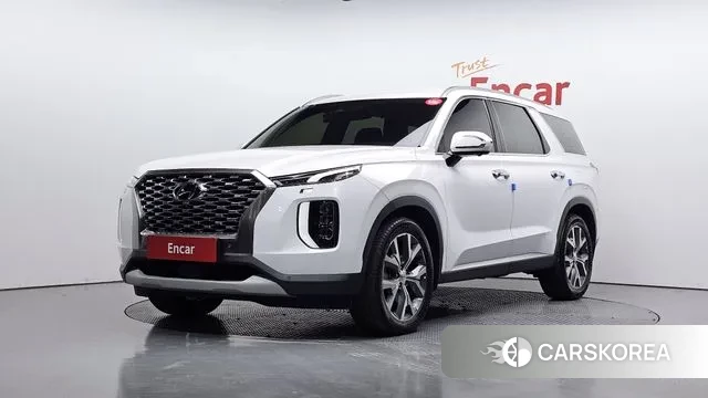 Hyundai Palisade 2021 Белый из Кореи