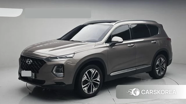 Hyundai Santa Fe TM 2018 Песочный из Кореи