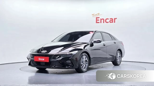 Hyundai The New Avante (CN7) 2023 Черный из Кореи