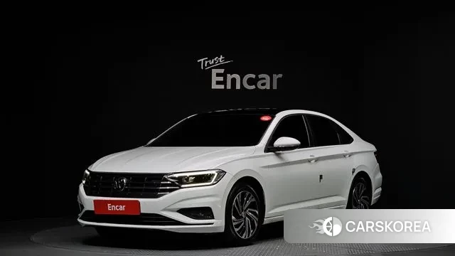 Volkswagen 7th Generation of Jetta 2021 Белый из Кореи