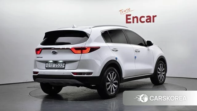 Kia Sportage 4th Generation 2018 Белый из Кореи