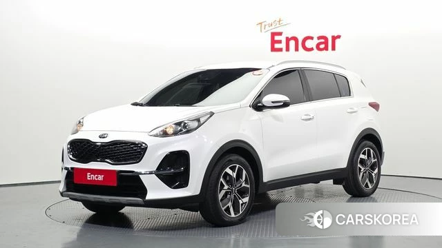 Kia Sportage The Bold 2021 Белый из Кореи