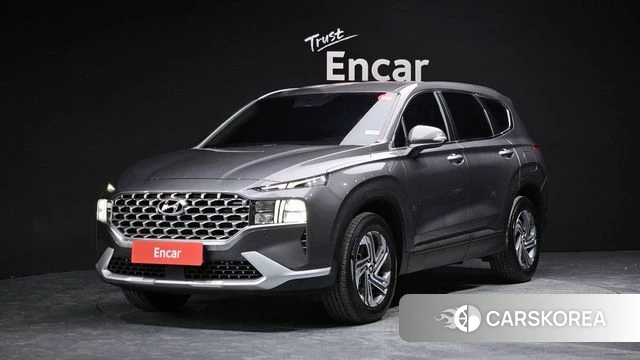 Hyundai The New Santa Fe 2020 Серый из Кореи