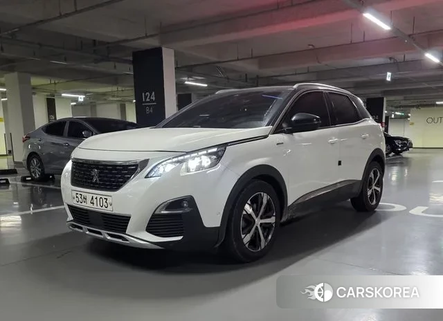 Peugeot 3008 second generation 2019 Белый из Кореи
