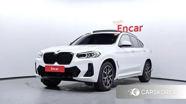 BMW X4 (G02) 2022 Белый из Кореи