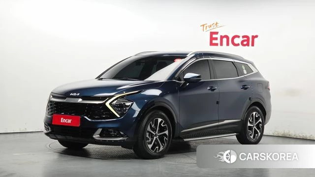 Kia Sportage 5th Generation Hybrid 2023 Синий из Кореи
