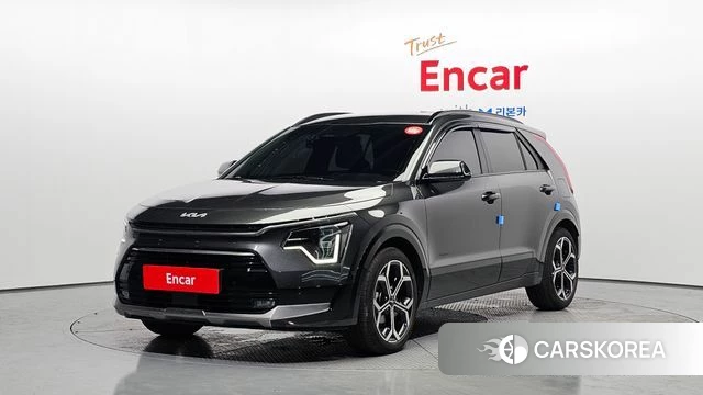 Kia Di Ol Nu Niro 2022 Серый из Кореи