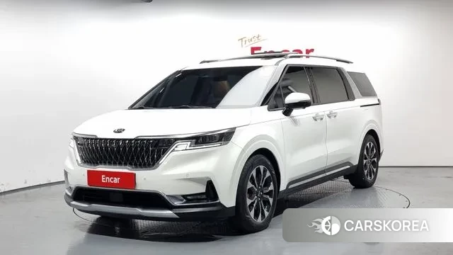 Kia Carnival 4th generation 2020 Белый из Кореи