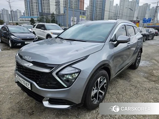 Kia Sportage 5th Generation Hybrid 2023 Серый из Кореи